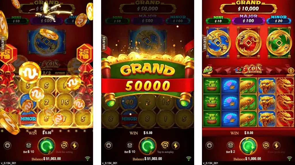 3 Coins In999Register Bonus
